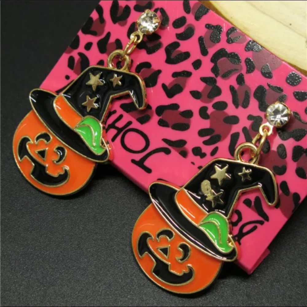 🌸 3/$30 🌸 Betsey Johnson Style - Pumpkin Drop Earrings